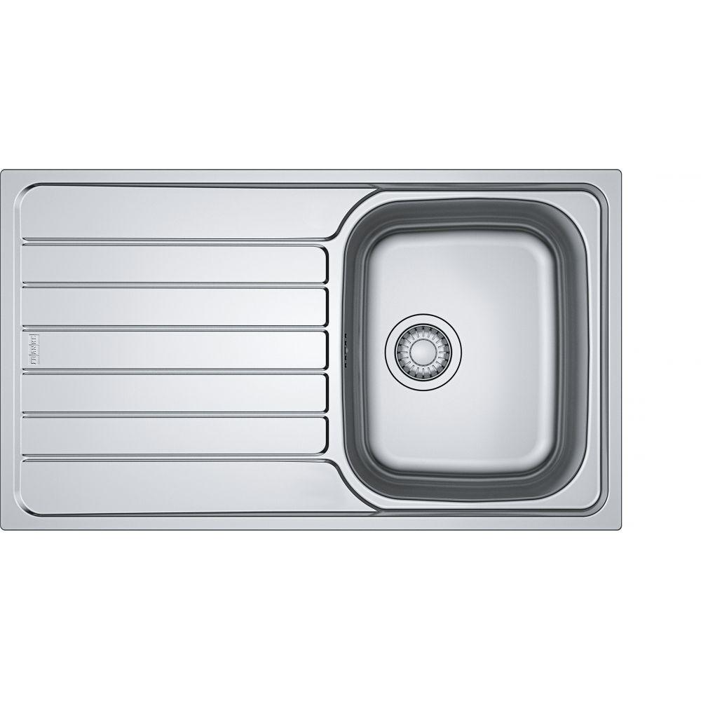 Franke Spark Single Bowl Reversible Sink & Waste with Drainer