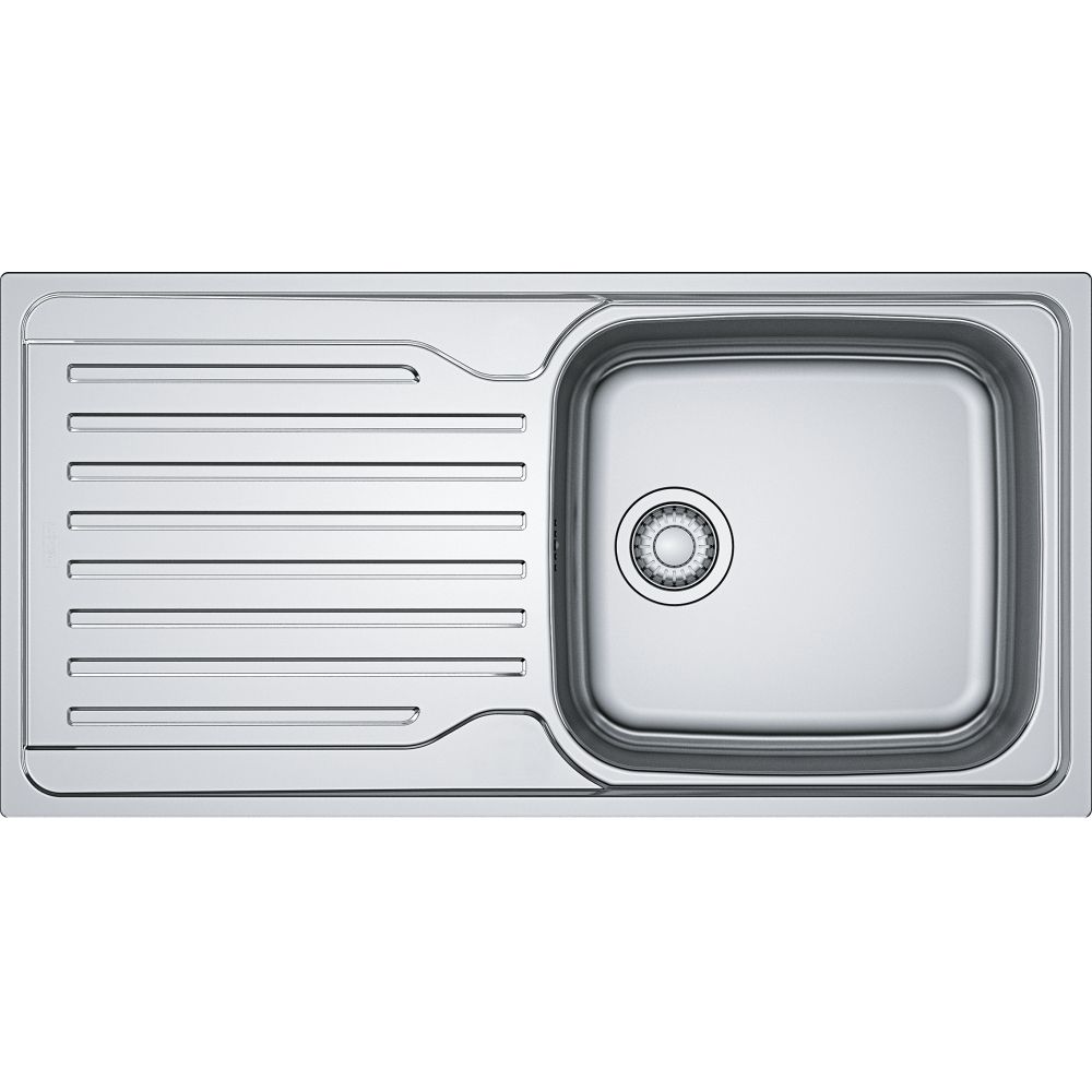 Franke Antea Inset Single Bowl Sink &amp; Waste with Drainer (600mm cabinet)