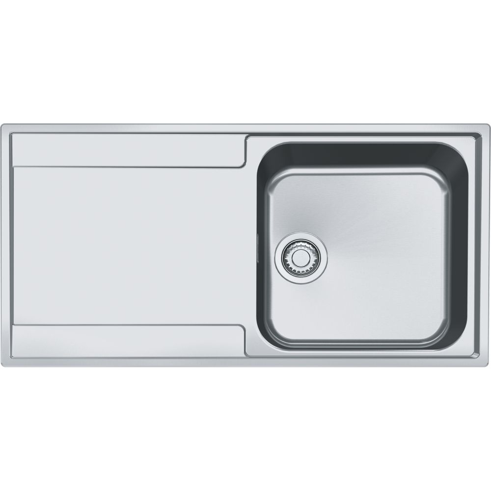 Franke Maris Single Bowl Sink with Drainer - Stainless Steel