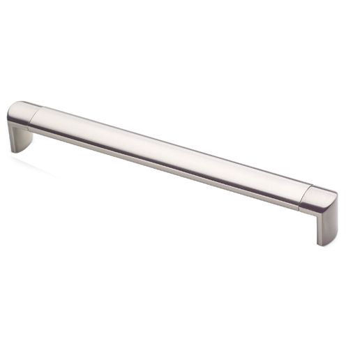 D Handle, Brushed Nickel