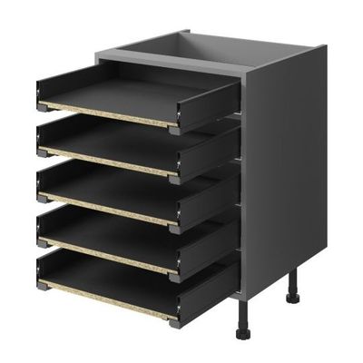 LEGRABOX 5 x M Standard Pure - Carbon black matt