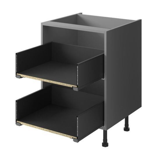 LEGRABOX 2 x C Standard Pure - Carbon black matt LEGRABOX 2 x C Standard Pure - Carbon black matt