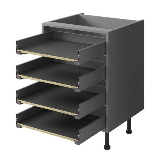 LEGRABOX 4 x M Standard Pure - Orion grey matt LEGRABOX 4 x M Standard Pure - Orion grey matt
