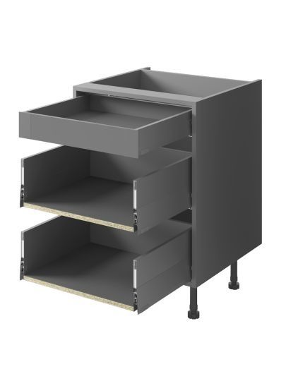 MERIVOBOX 1 x M Internal & 2 x E Standard BOXCAP - Orion grey matt MERIVOBOX 1 x M Internal & 2 x E Standard BOXCAP - Orion grey matt