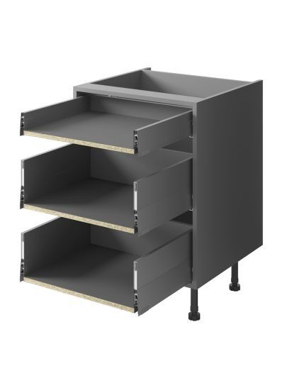 MERIVOBOX 1 x M Standard &amp; 2 x E Standard BOXCAP - Orion grey matt