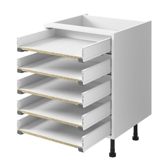 LEGRABOX 5 x M Standard Pure - Silk white matt LEGRABOX 5 x M Standard Pure - Silk white matt