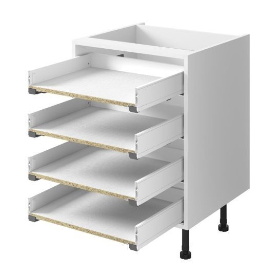 LEGRABOX 4 x M Standard Pure - Silk white matt LEGRABOX 4 x M Standard Pure - Silk white matt