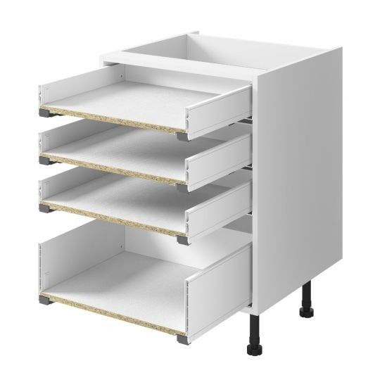 LEGRABOX 3 x M Standard & 1 x C Standard Pure - Silk white matt LEGRABOX 3 x M Standard & 1 x C Standard Pure - Silk white matt