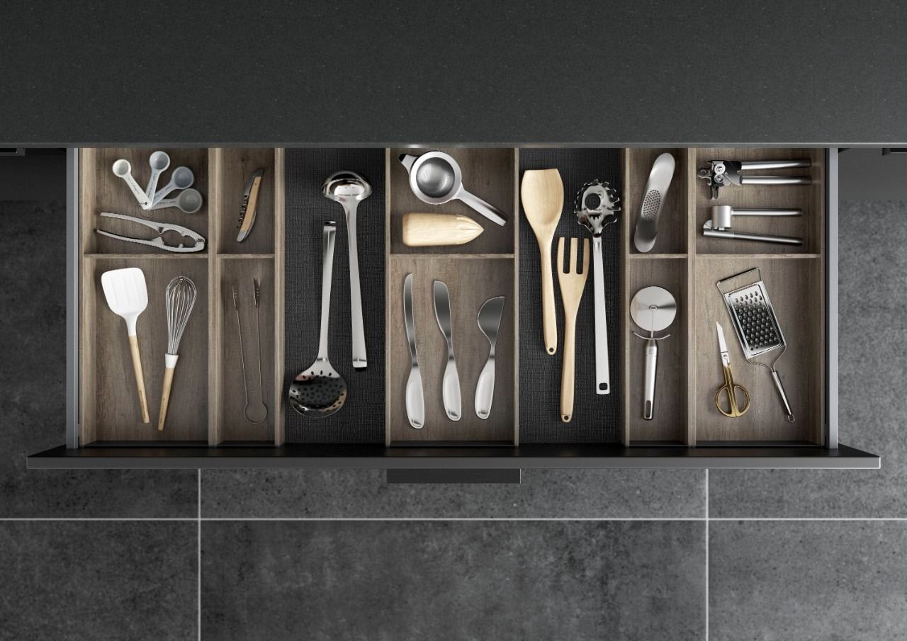 AMBIA-LINE Utensil Insert Kit - Nebraska Oak