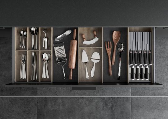 AMBIA-LINE Cutlery Insert Kit - Nebraska Oak AMBIA-LINE Cutlery Insert Kit - Nebraska Oak