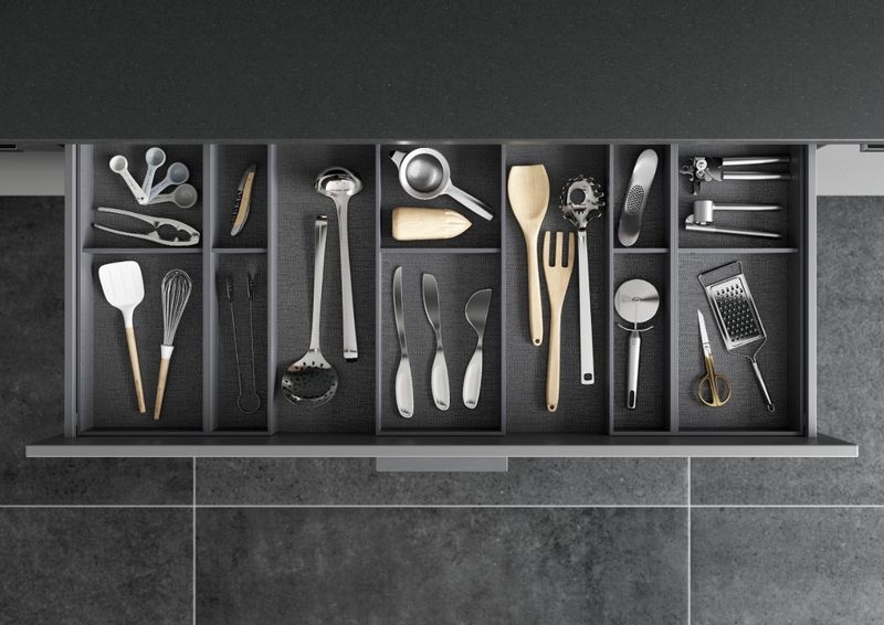 AMBIA-LINE Utensil Insert Kit - Orion grey matt