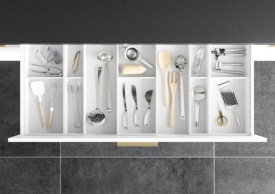 AMBIA-LINE Utensil Insert Kit - Silk White AMBIA-LINE Utensil Insert Kit - Silk White