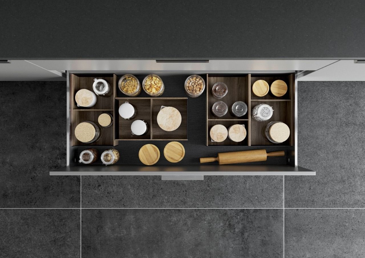 AMBIA-LINE Box Insert Kit - Tennessee Walnut