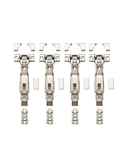 Hinge pack for Space Tower in nickel Hinge pack for Space Tower in nickel