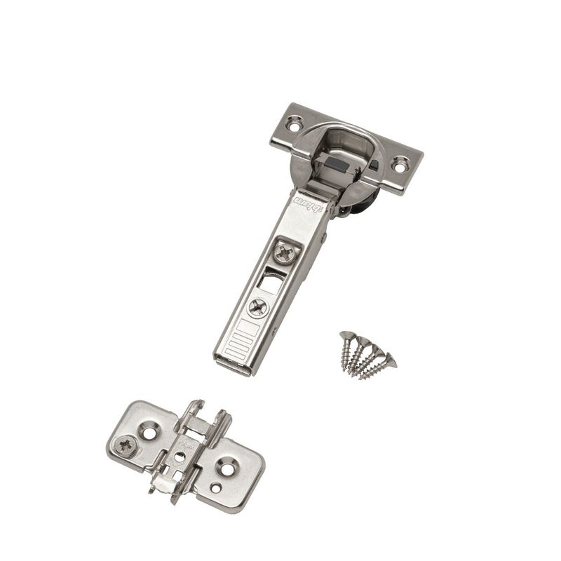 100 x 71B3550 - 110° BLUMOTION Overlay Hinge with choice of mounting plate
