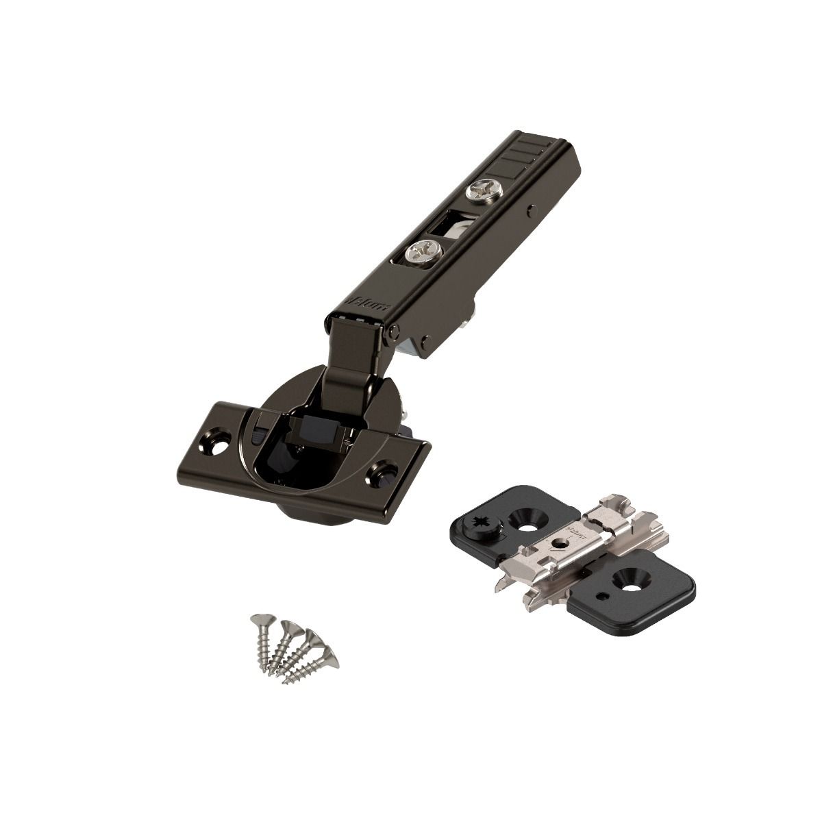 100 x 71B3550 - 110° BLUMOTION Overlay ONYX Hinge with choice of mount plate