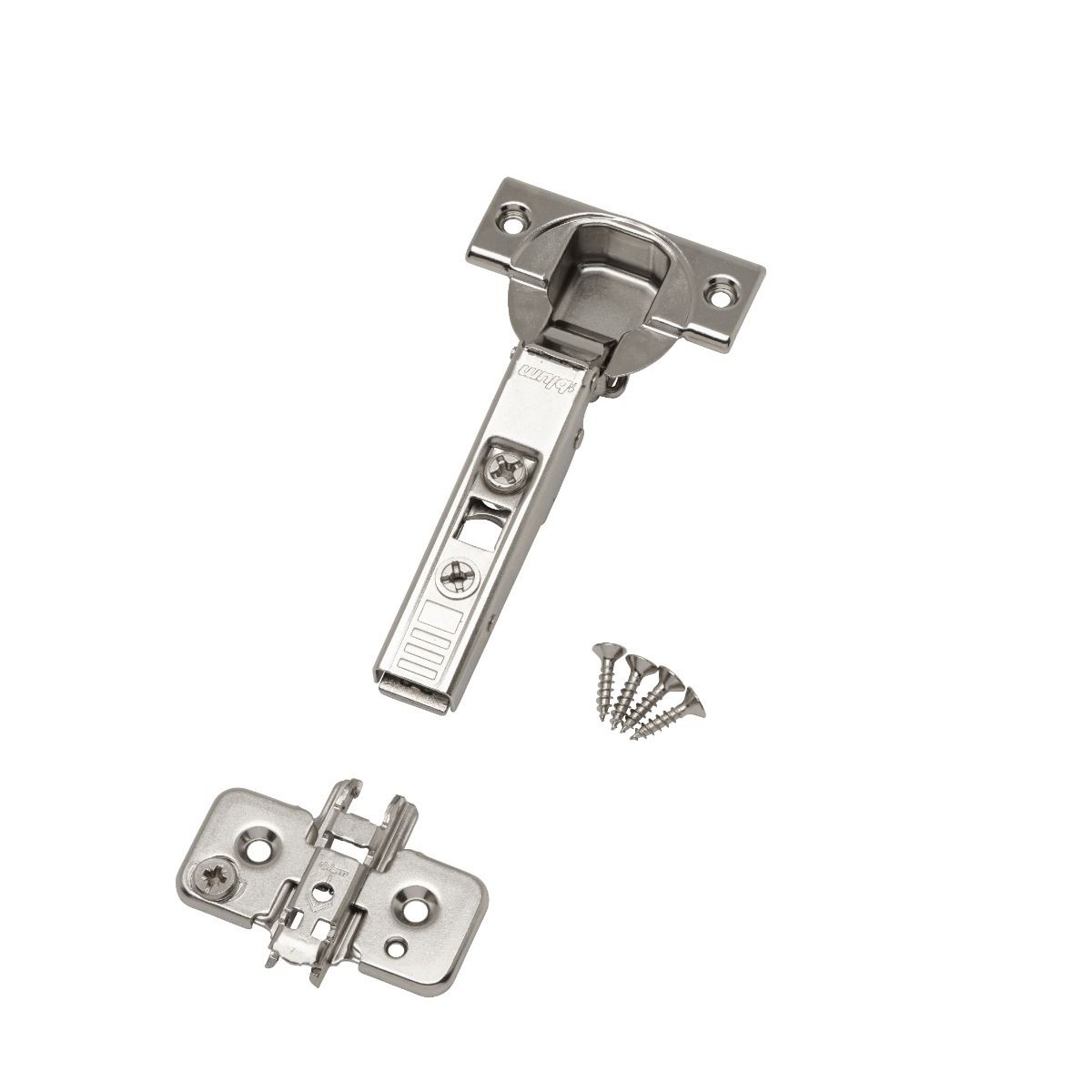 100 x 71T3550 - 110° Overlay Hinge with choice of mounting plate