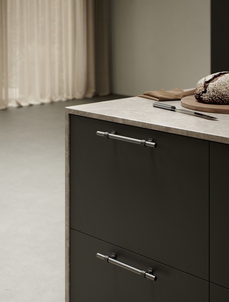 Bond Handle - Matt Black/ Gun Metal