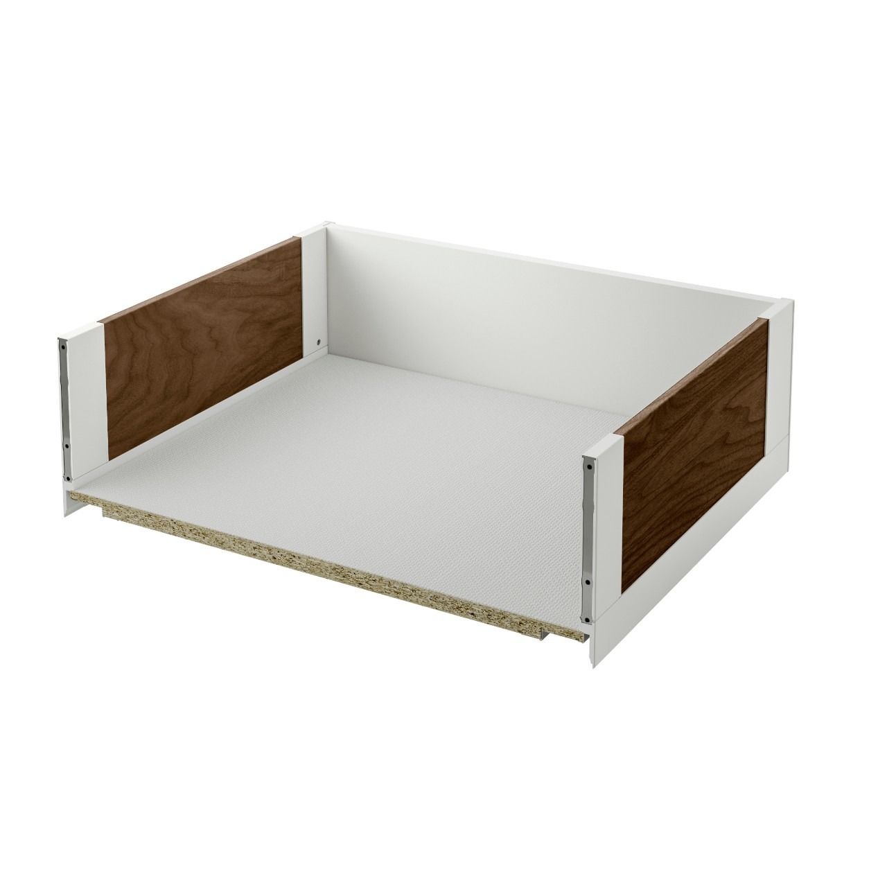 LEGRABOX Free Walnut C Height (177mm) - Silk white matt