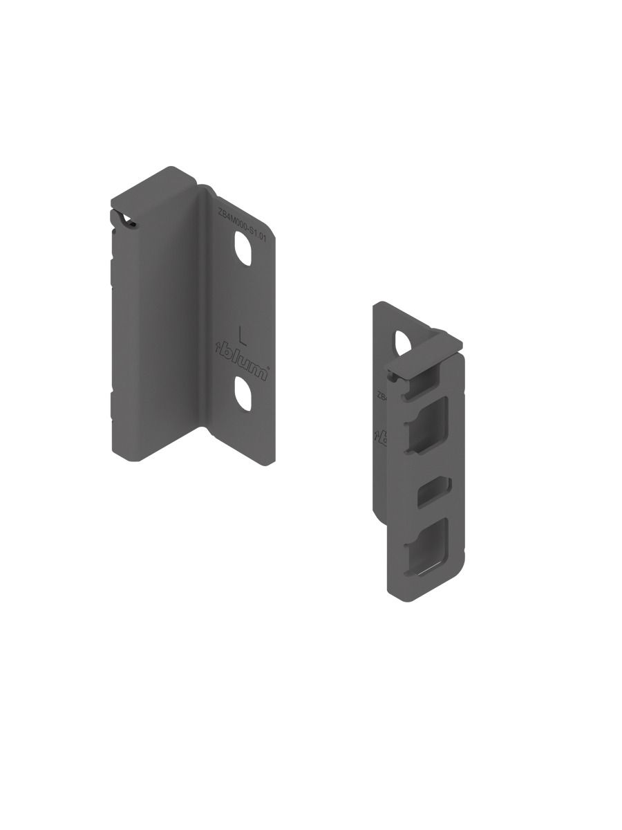 MERIVOBOX Back Brackets - Orion grey matt
