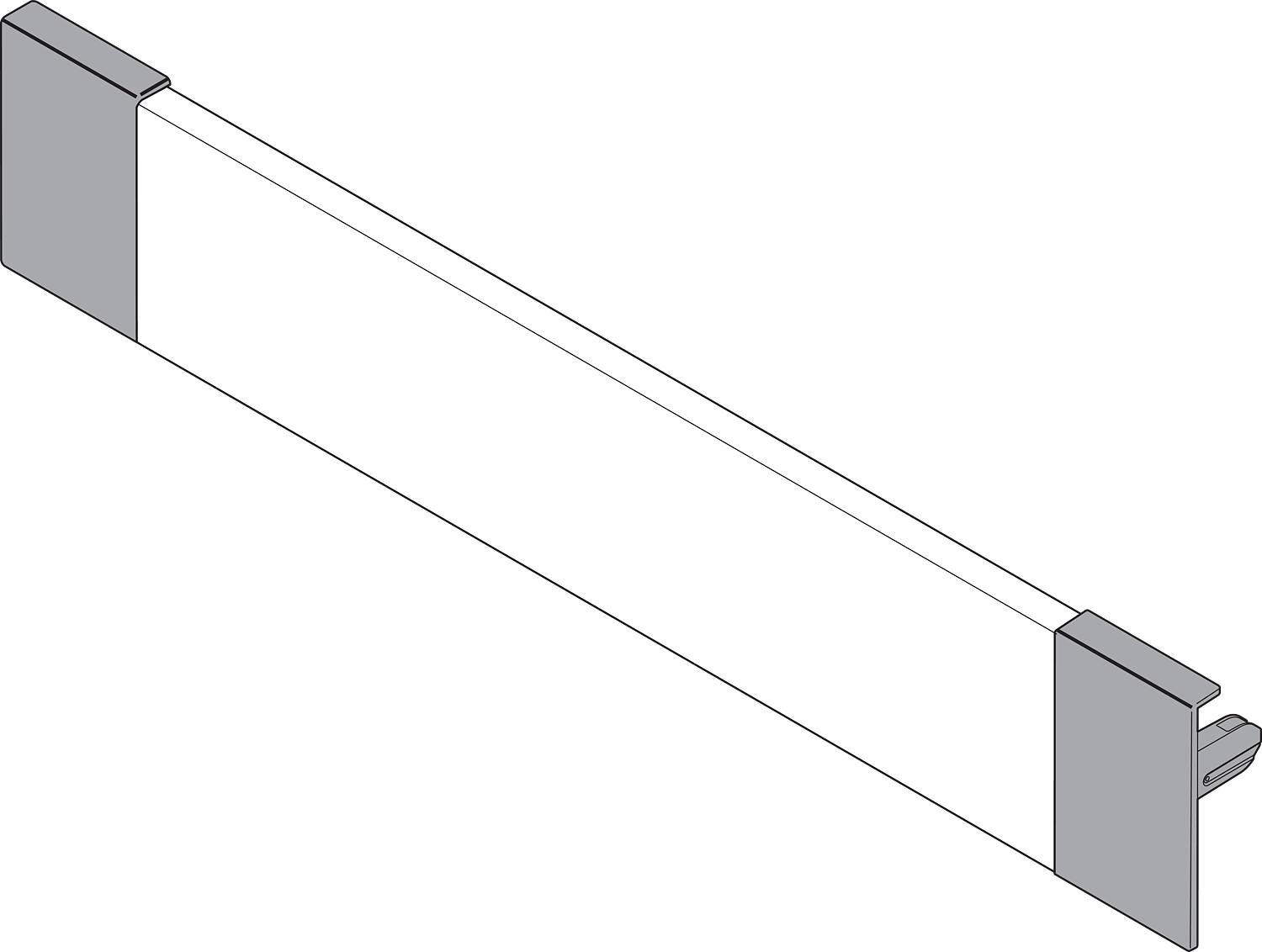 TANDEMBOX M Height Inner Drawer Fascia