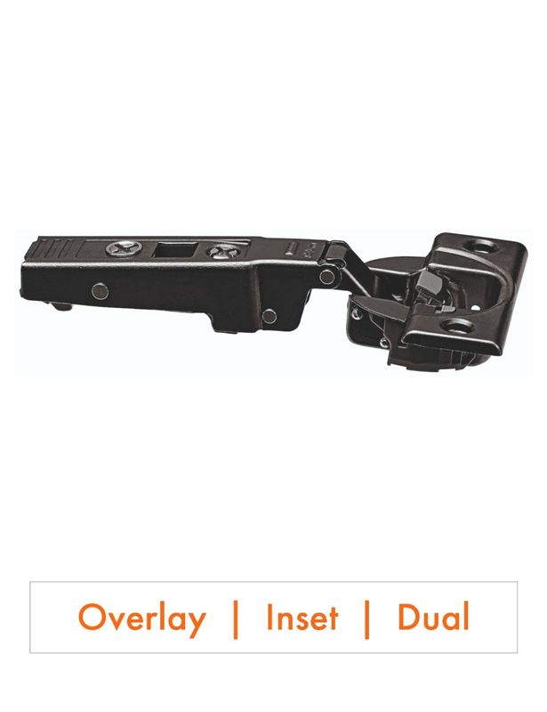 95° CLIP top BLUMOTION Profile Hinge for Thick Doors - Onyx 95° CLIP top BLUMOTION Profile Hinge for Thick Doors - Onyx