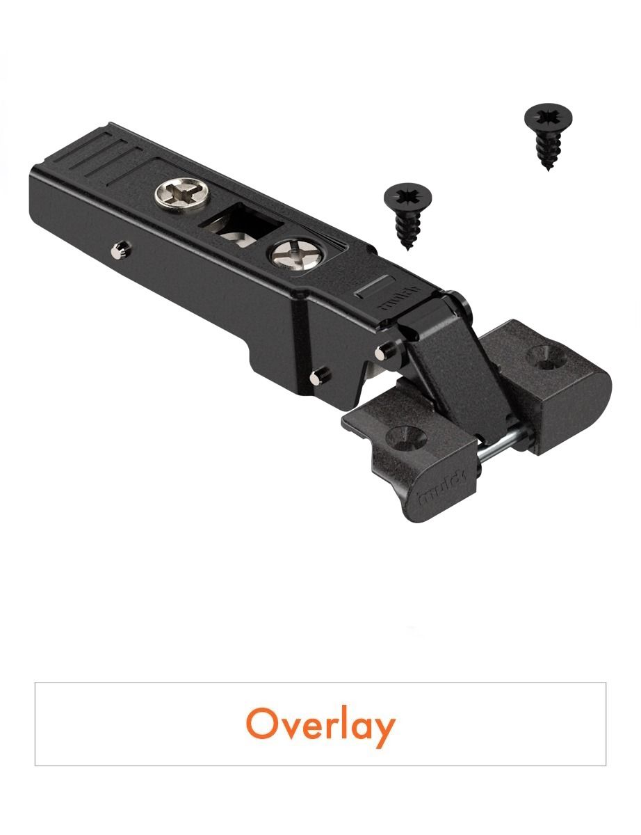 95° CLIP top Hinge For Aluminium Frame - ONYX