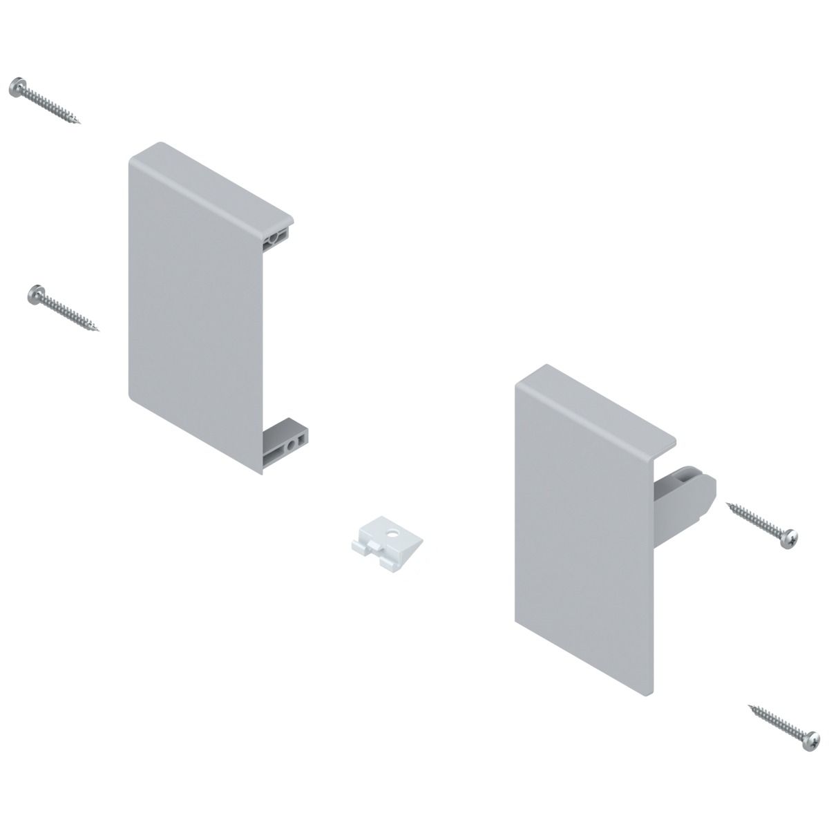 TANDEMBOX M Height Fixing Set for Inner Drawer Fascia
