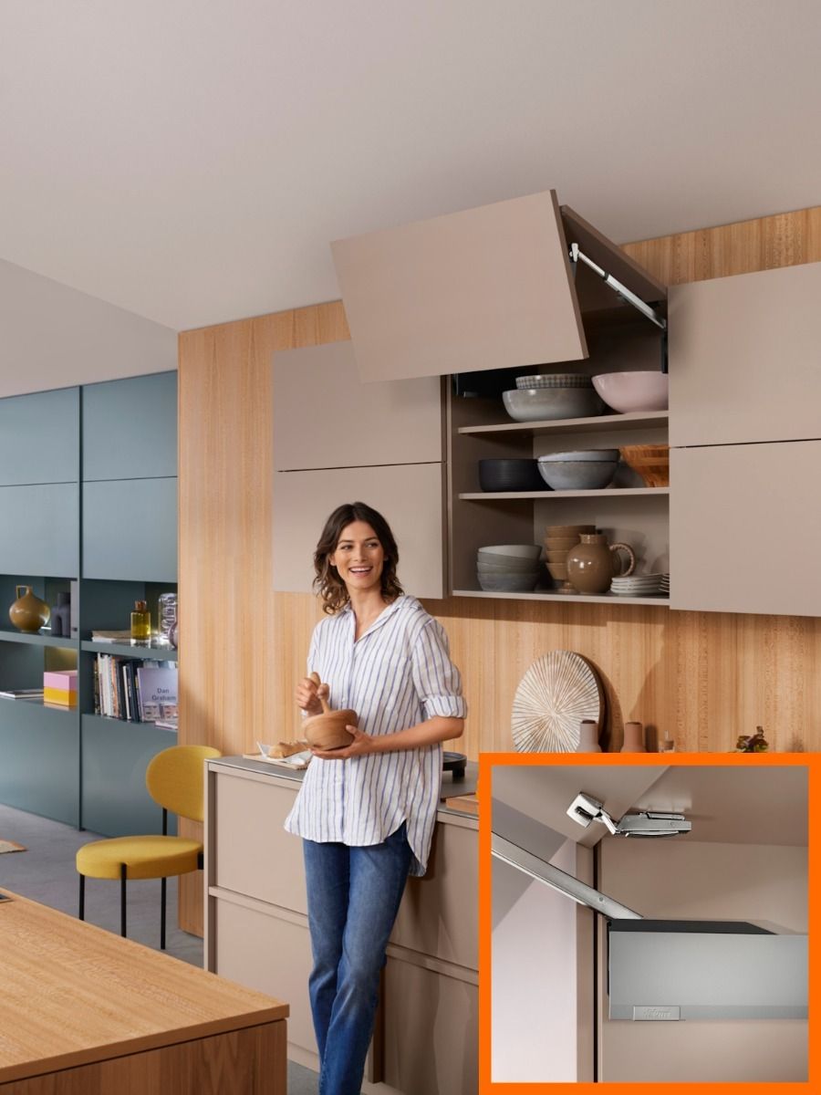 AVENTOS HF top Easy Order Kit - Light Grey