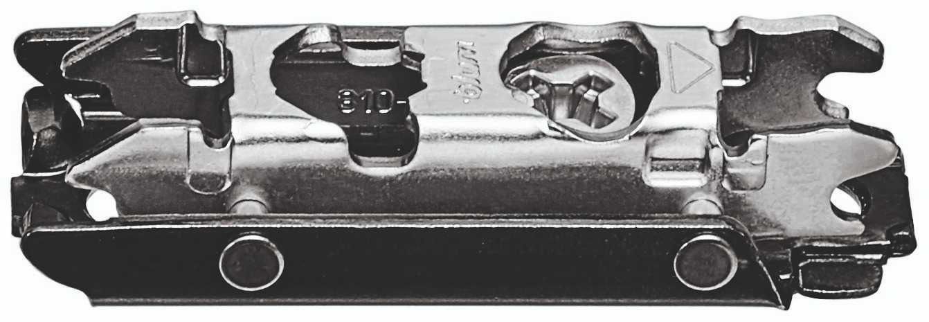 CLIP Horizontal Mounting Plate, Cam Adjustable - Onyx