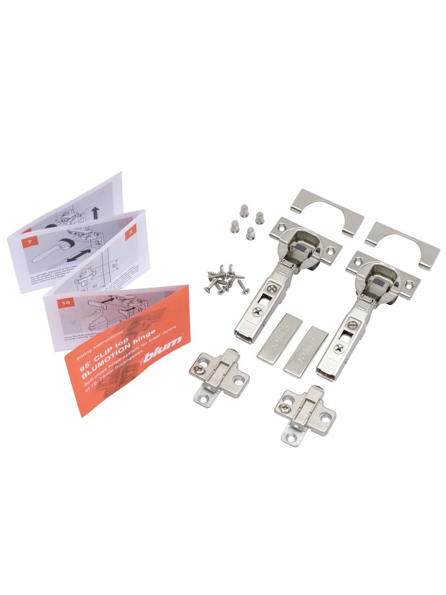 95° CLIP top Blumotion Profile Door Hinge (Packed Set-Pair)