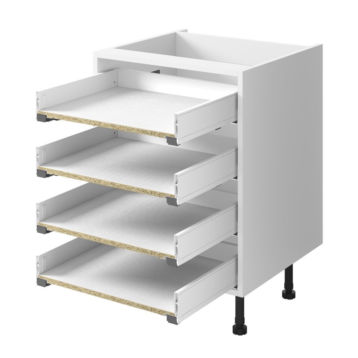 3D LEGRABOX 4 x M Standard Pure - Silk white matt