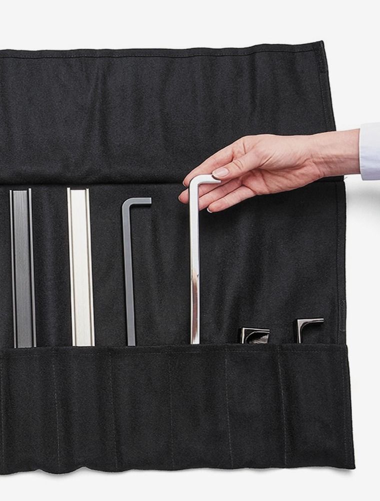 Edge Straight - Inox Look