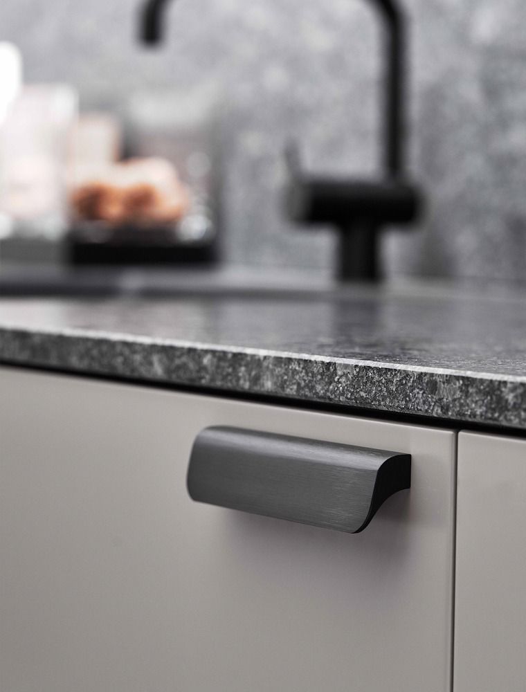 Fall Handle - Brushed Matt Black