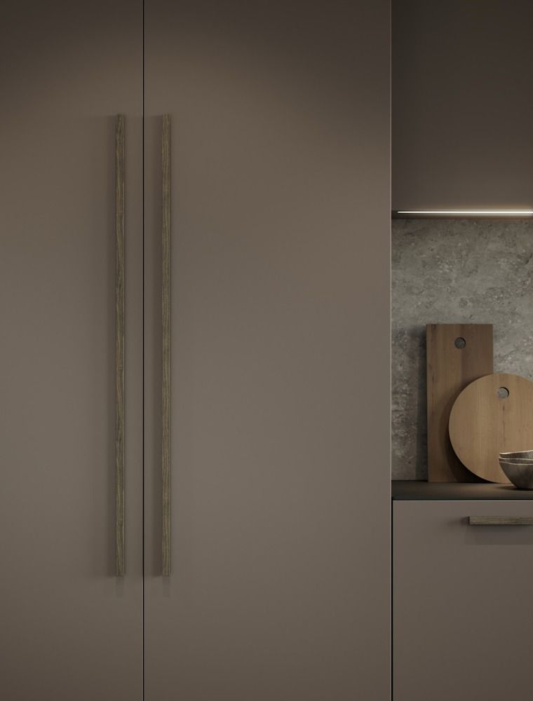 Elan Handle - Dark Brown Oak