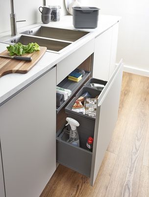 ECO sink for 600mm Cabinet with Quooker Boiling Tap - Orion grey matt ECO sink for 600mm Cabinet with Quooker Boiling Tap - Orion grey matt