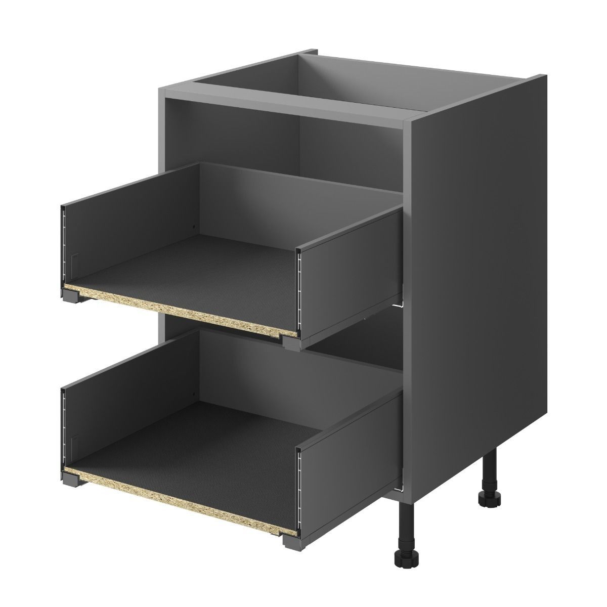 3D LEGRABOX 2 x C Standard Pure - Orion grey matt