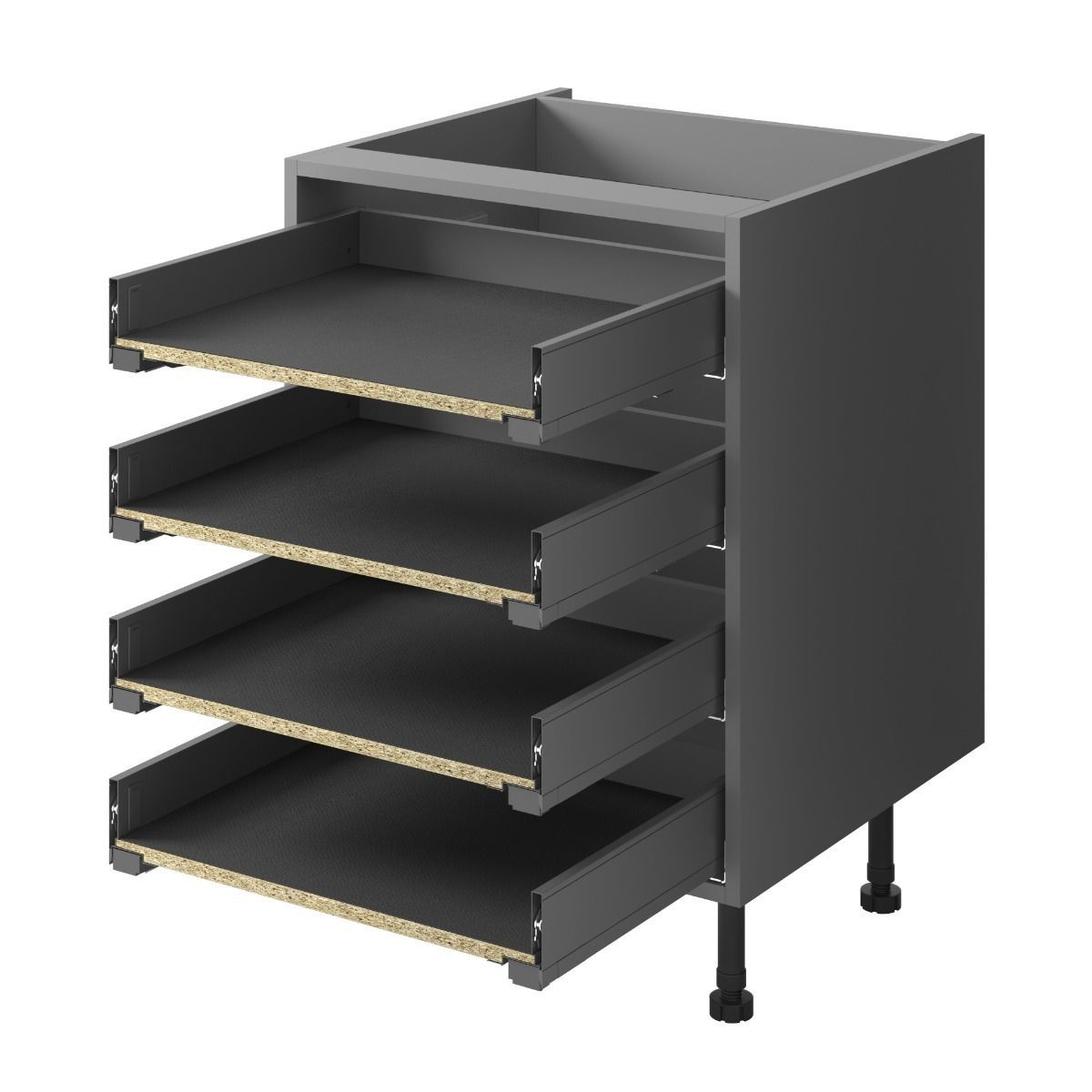 3D LEGRABOX 4 x M Standard Pure - Orion grey matt