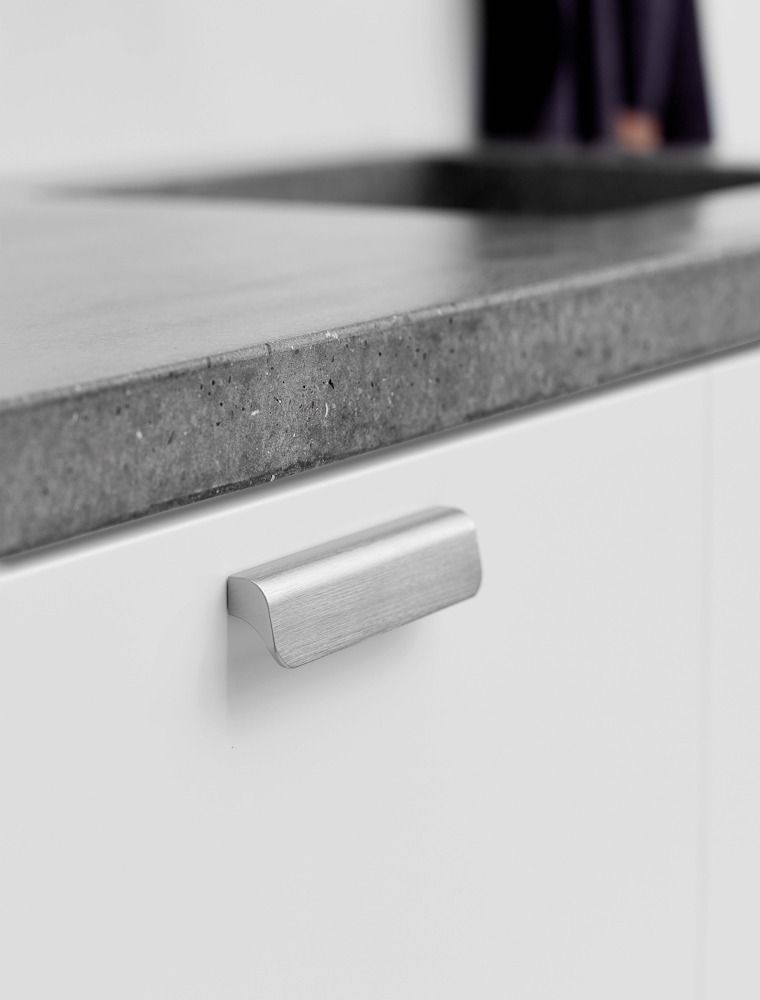 Fall Handle - Inox Look