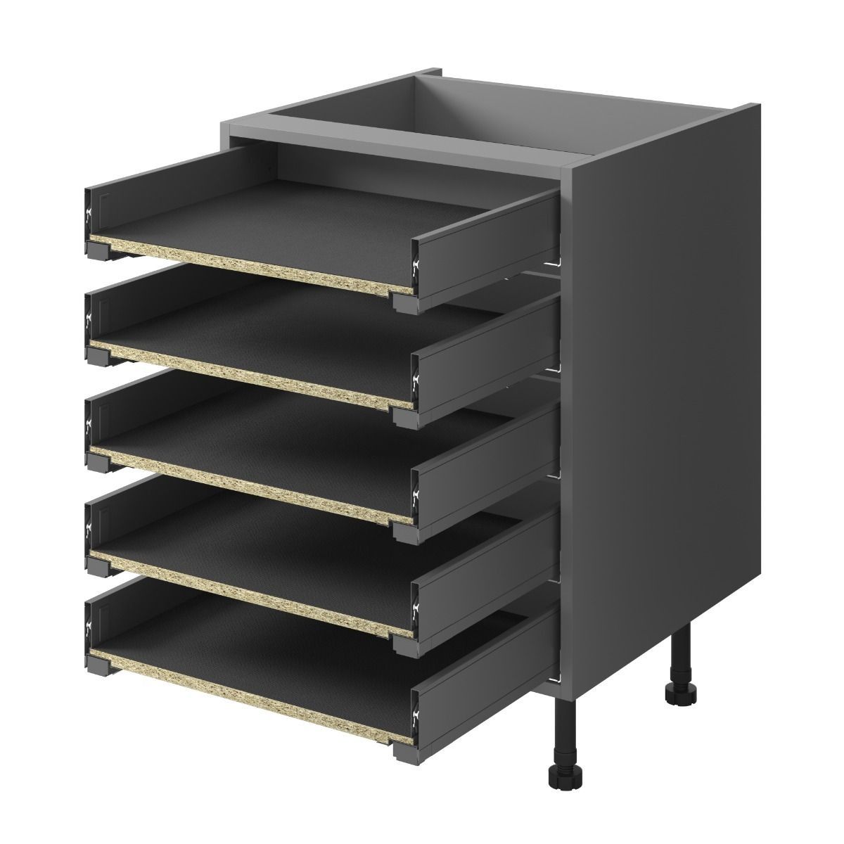 3D LEGRABOX 5 x M Standard Pure - Orion grey matt