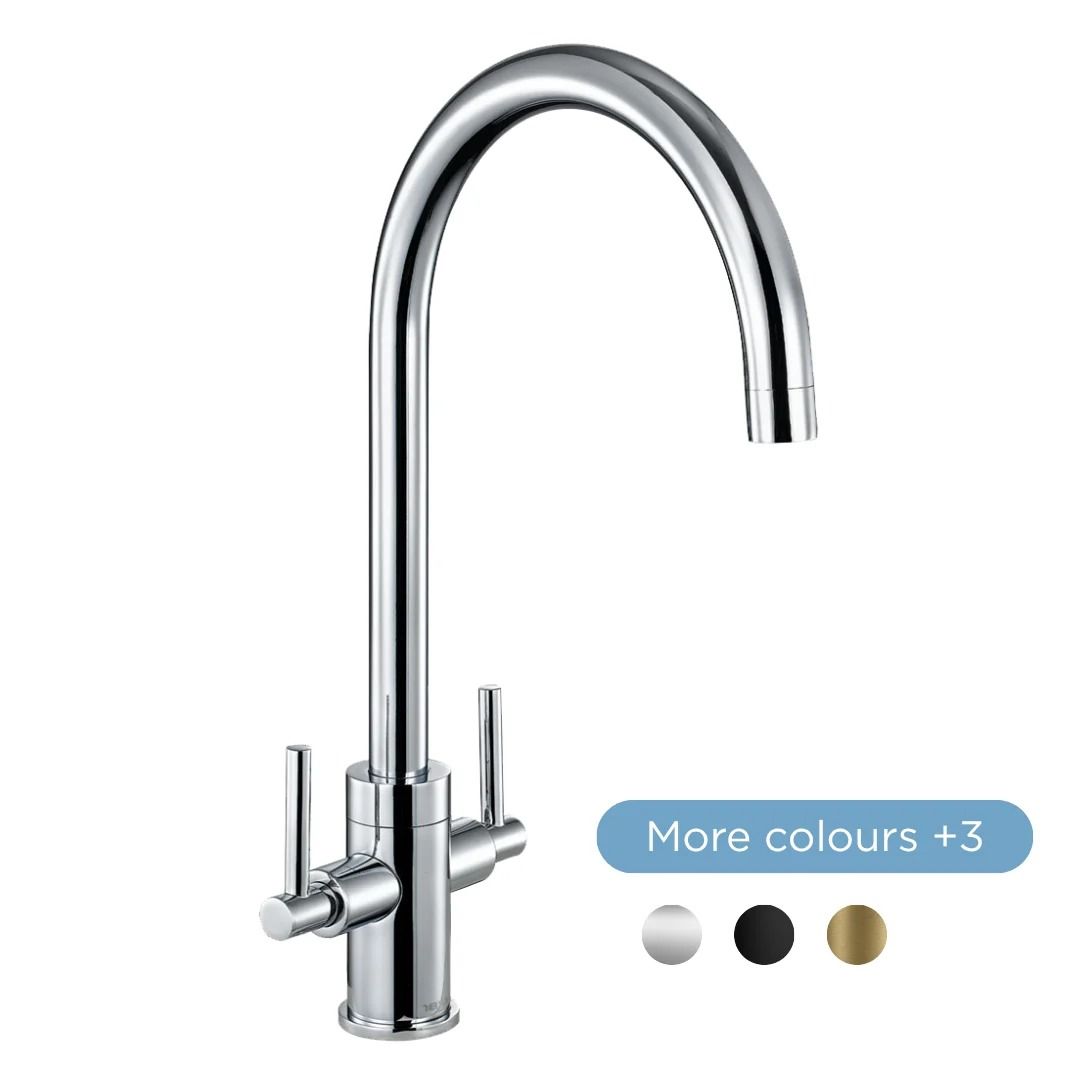 Curvato Slim Lever Curved Spout