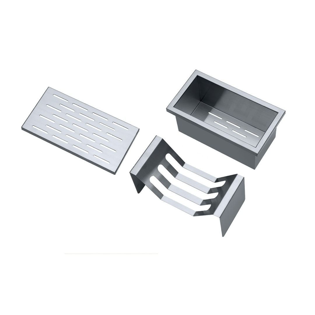 Accessory Channel Pack 1 (glass Drainer, Dish Rack &amp; Colander)
