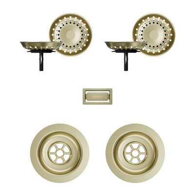 Greenwich N-150 DP6 Waste Parts - White Gold Greenwich N-150 DP6 Waste Parts - White Gold