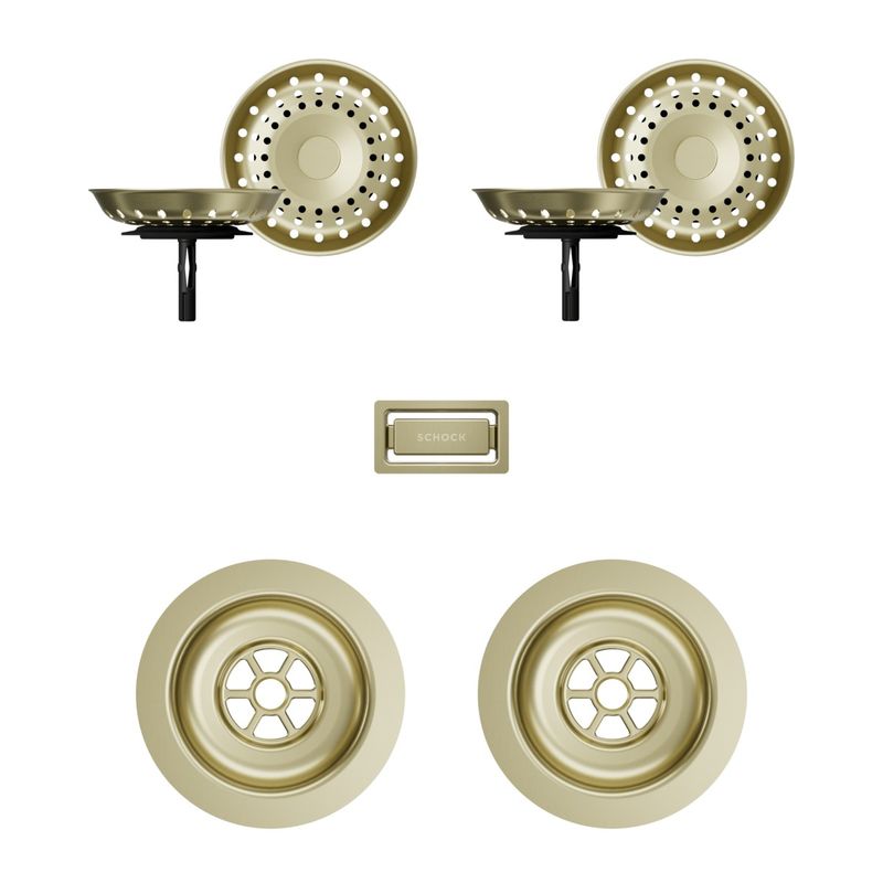 Greenwich N-150 DP6 Waste Parts - White Gold