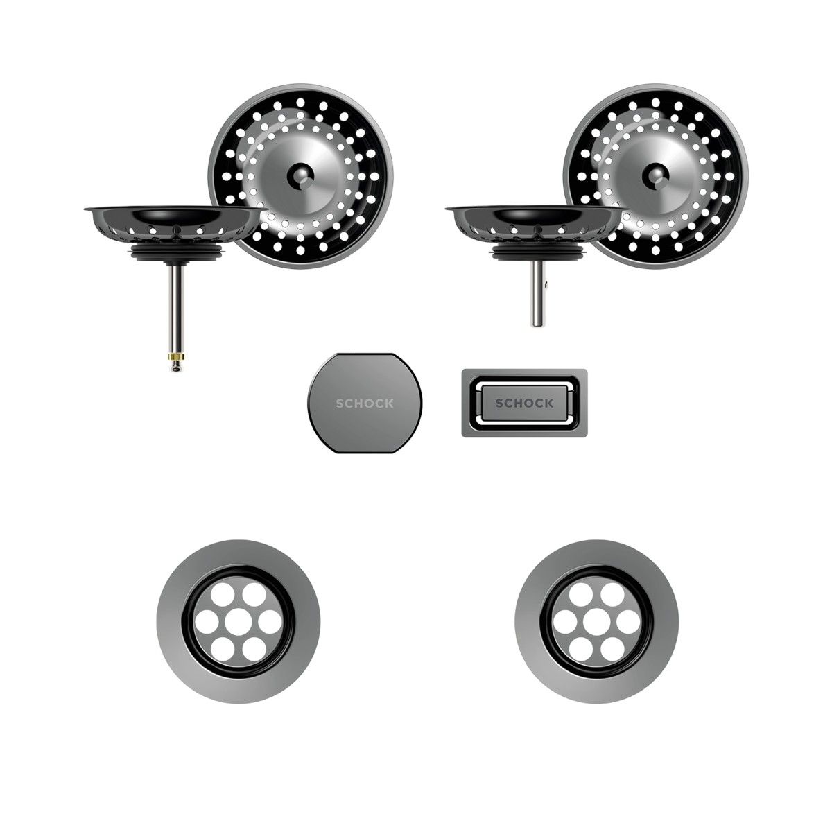 Greenwich N-200, Prepstation D-150 DP2 Waste Parts - Gunmetal