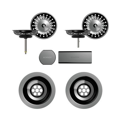 Kallio M-175, Waterfall D-150, Signus D-150, D-20 Waste Parts - Gunmetal