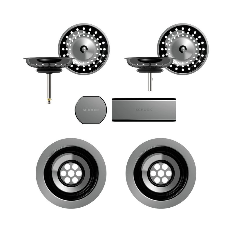 Kallio M-175, Waterfall D-150, Signus D-150, D-20 Waste Parts - Gunmetal