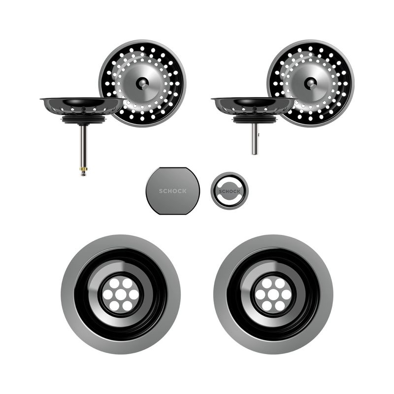 Mono D-200 DP5, Quadro N-150Y DP6 Waste Parts - Gunmetal