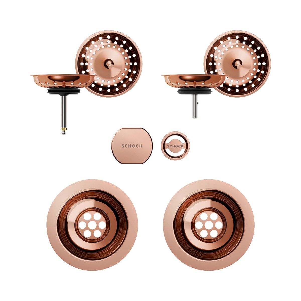 Mono D-200 DP5, Quadro N-150Y DP6 Waste Parts - Copper