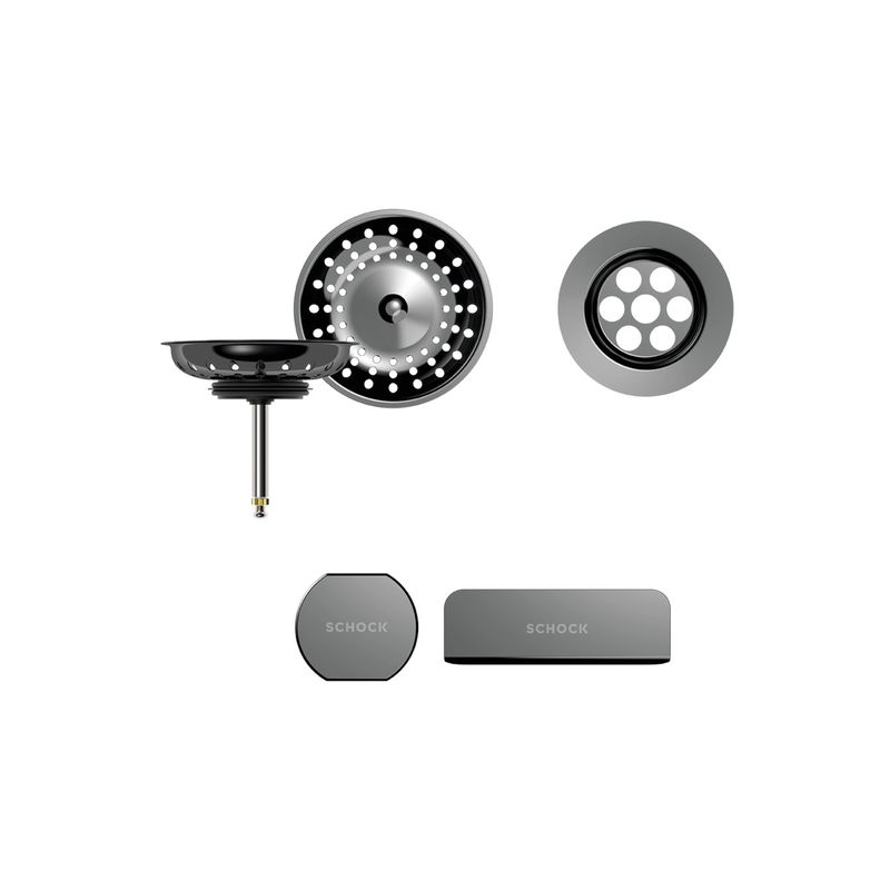 Tia D-100, D-100L DP1 Waste Parts - Gunmetal